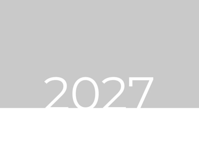 2027 calendar DE [no holiday]