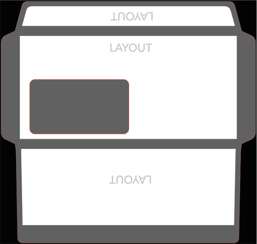 Envelope Long Lettershop Format