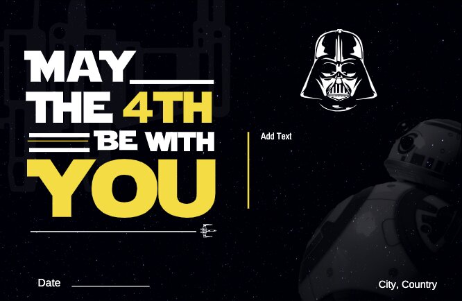 May the 4th be with you 01