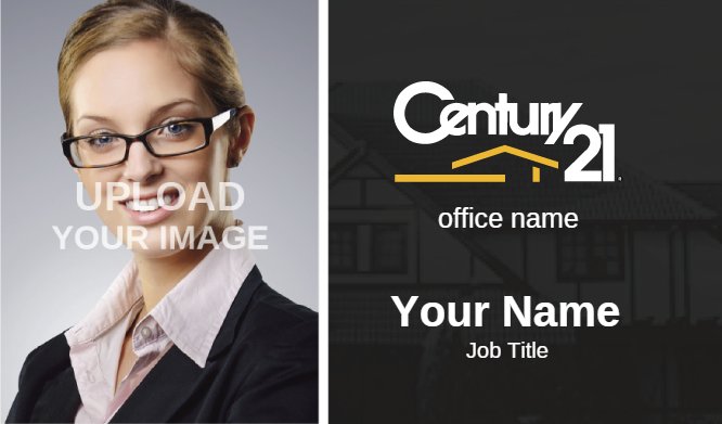Century 21 Lady-consultant on black Back thumbnail image
