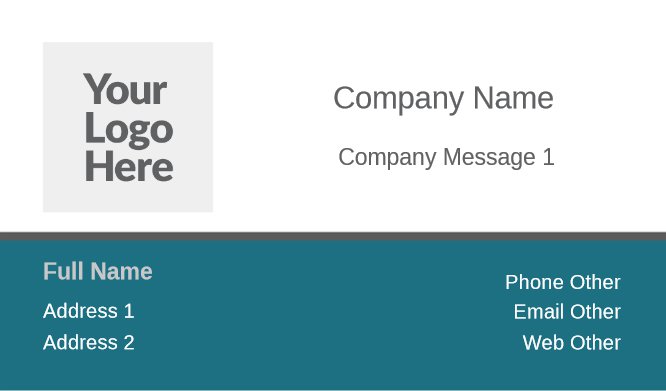 Your Logo Here - Teal