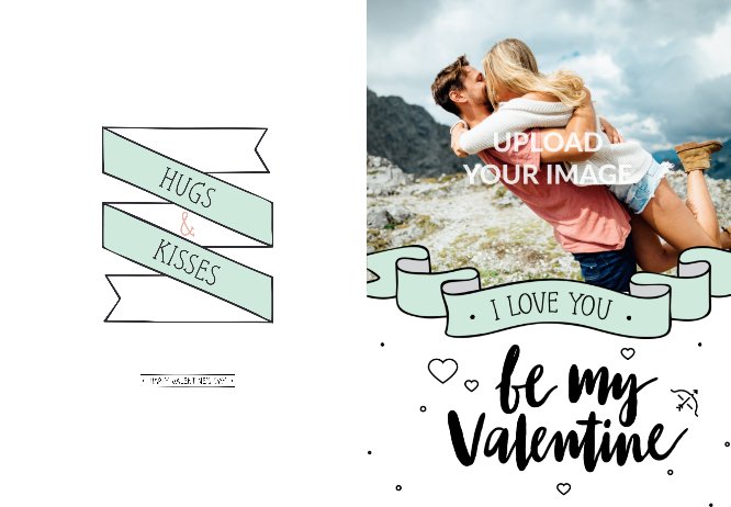 Be My Valentine Personal Greeting Card