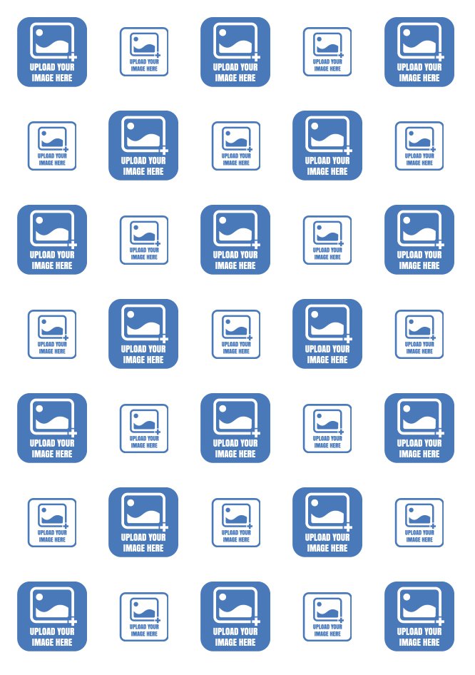 Step and Repeat Image Pattern