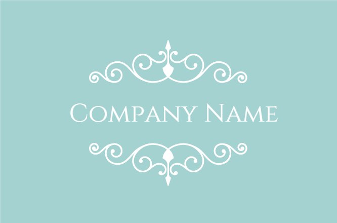 Blue nails company card Image miniature de retour