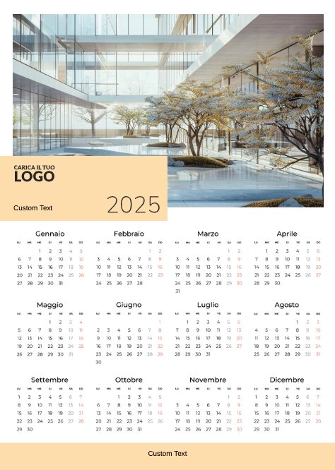 2025 calendar IT