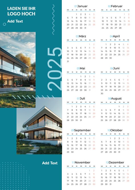 2025 calendar DE
