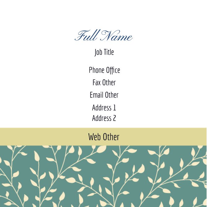 Foliage Back thumbnail image