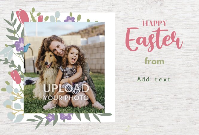 Easter flower greetings