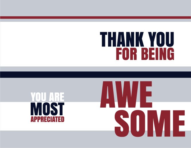 You are awesome grey stripes