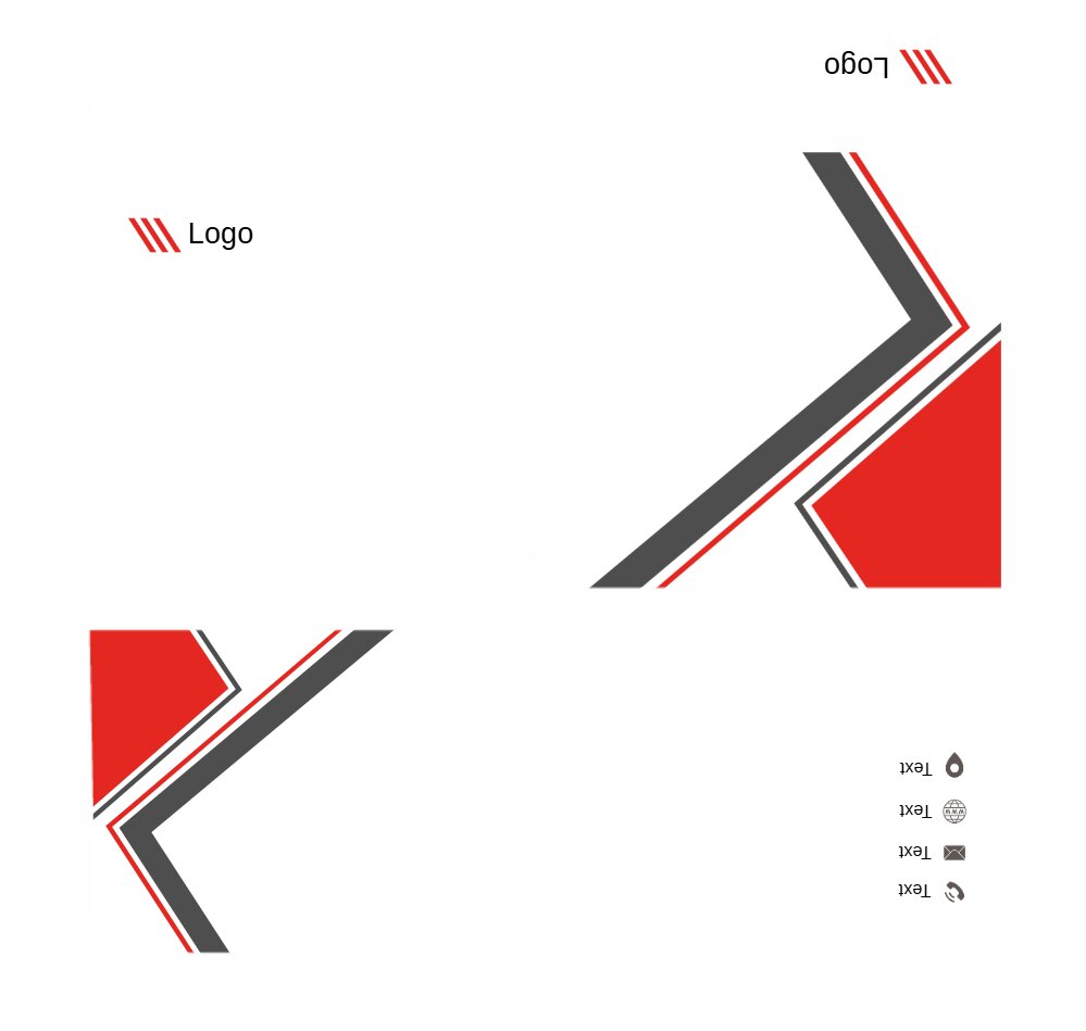 Envelope Long Lettershop Format