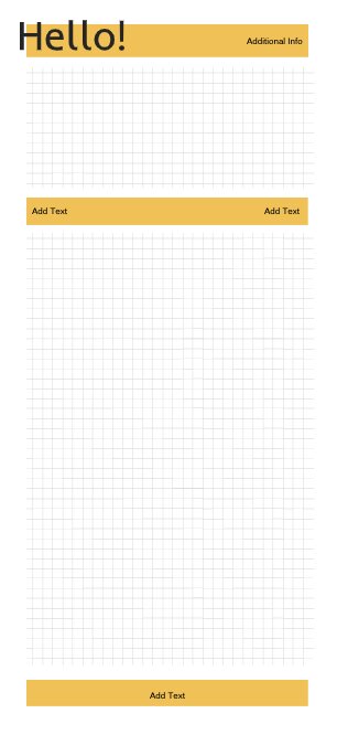 chequered 2 orange notepad