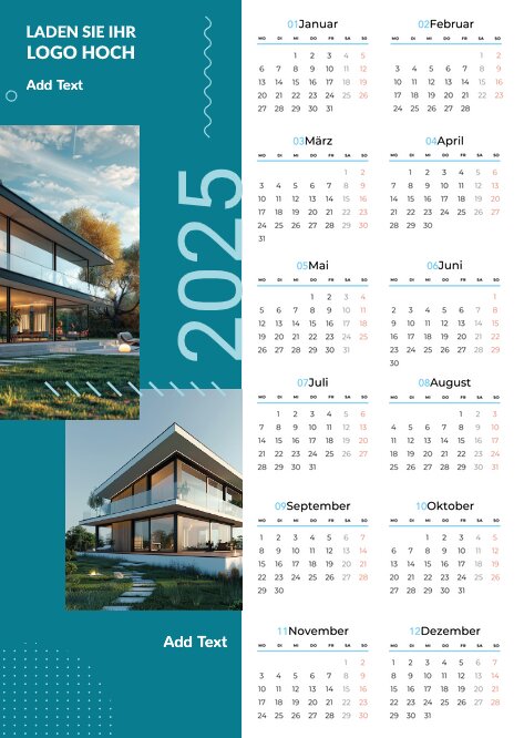 2025 calendar DE