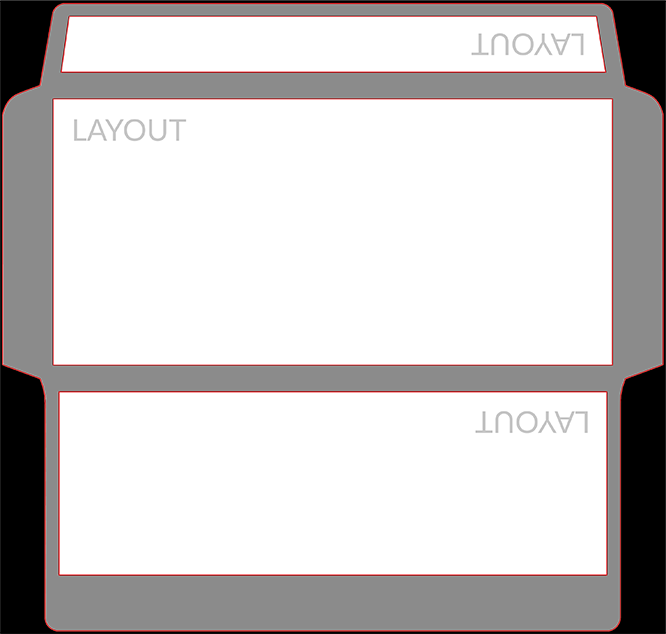 Envelope DIN Long Blank