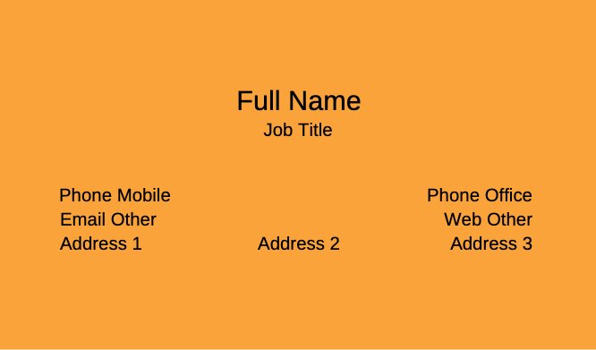 Color Theme - #FAA33B Back thumbnail image