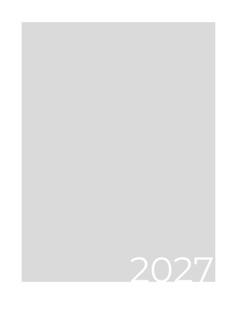 2027 Kalender Deutsch