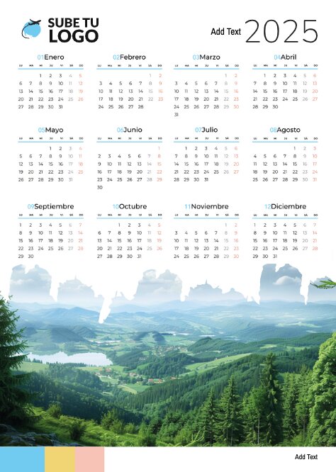 2025 calendar ES