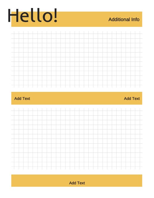 chequered 2 orange notepad