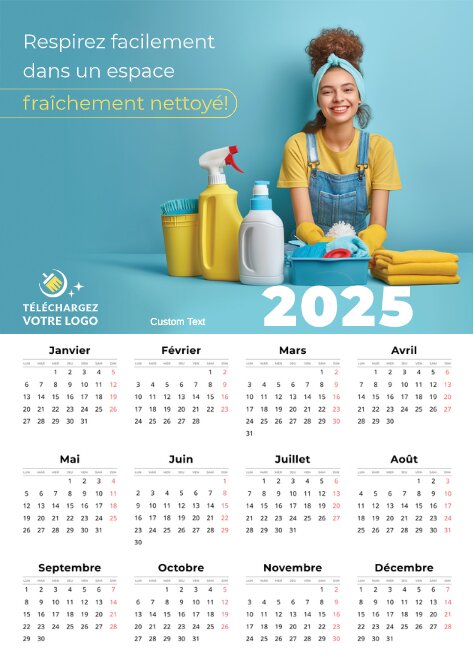 2025 calendar FR