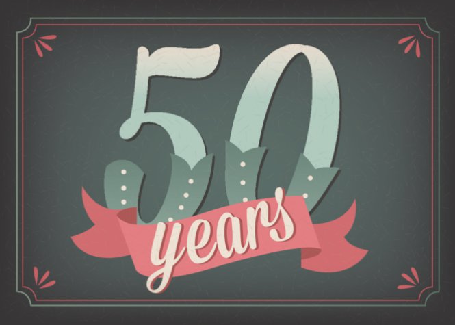 Vintage 50th Anniversary