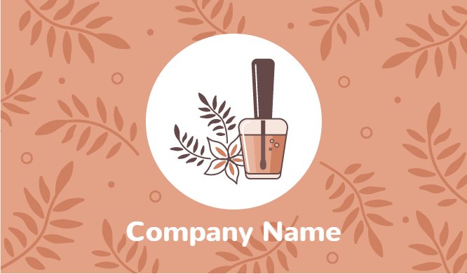 Orange magic nail bottle Back thumbnail image