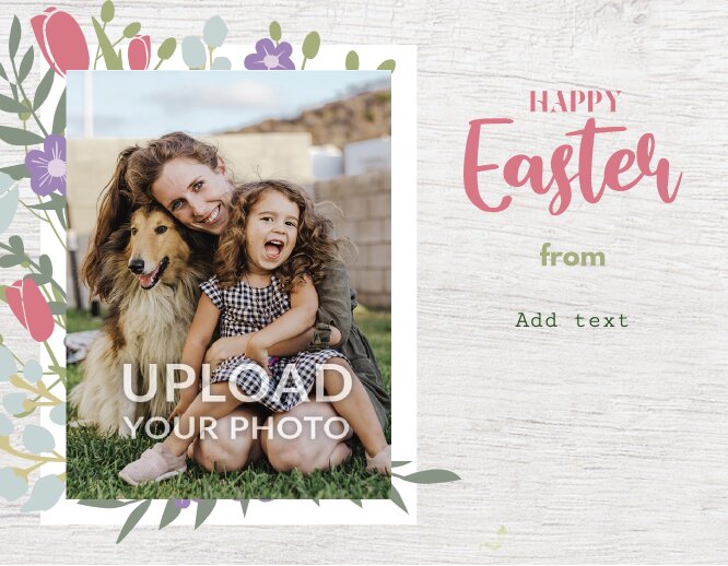 Easter flower greetings