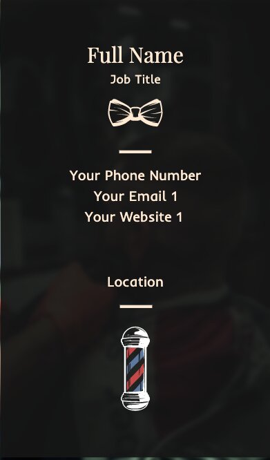 barber shop Back thumbnail image