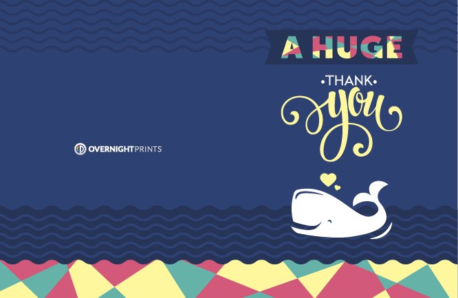 Thank you from whale