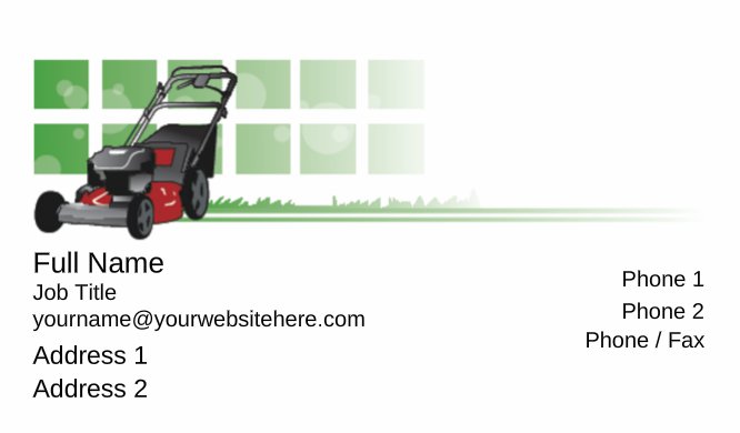 Landscape - Lawnmower