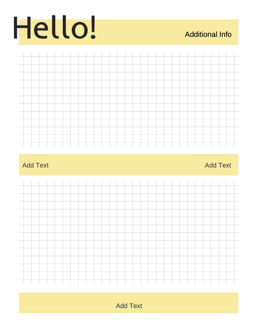chequered 2 yellow notepad