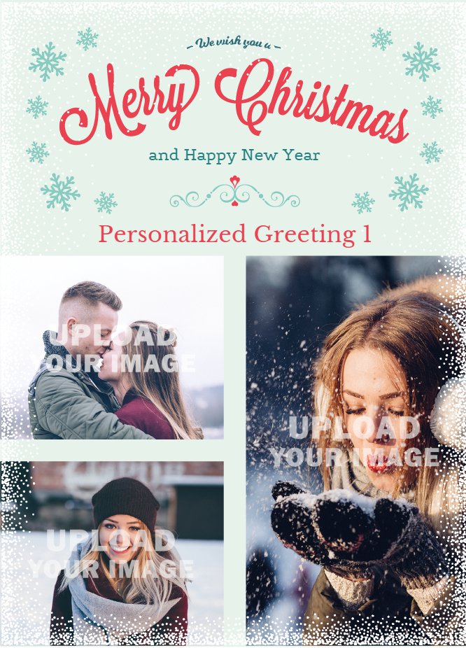 Snowflakes Merry Christmas 2018