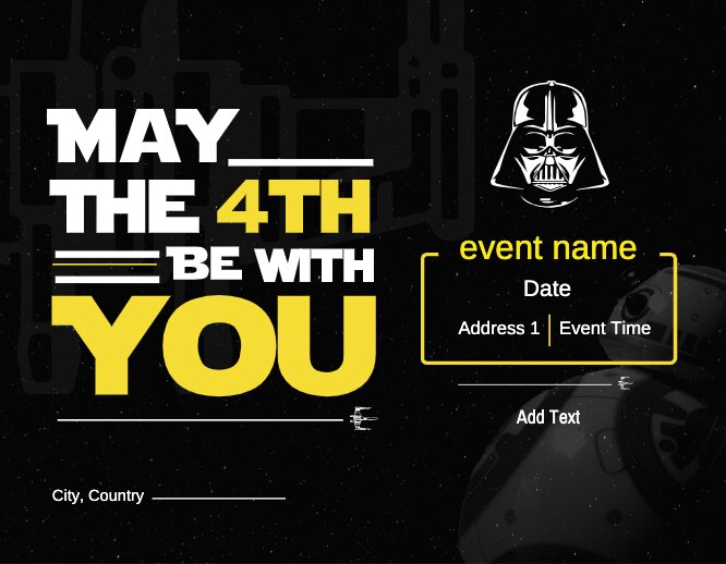 May the 4th be with you 01 flyer
