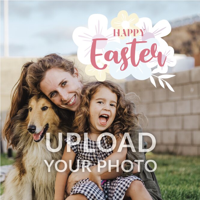 Easter flower greetings