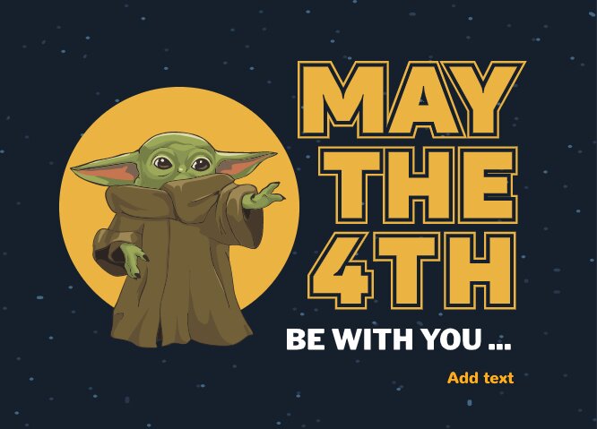 May the 4th be with you