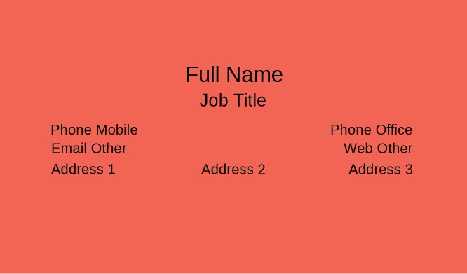 Color Theme - #F26454 Back thumbnail image