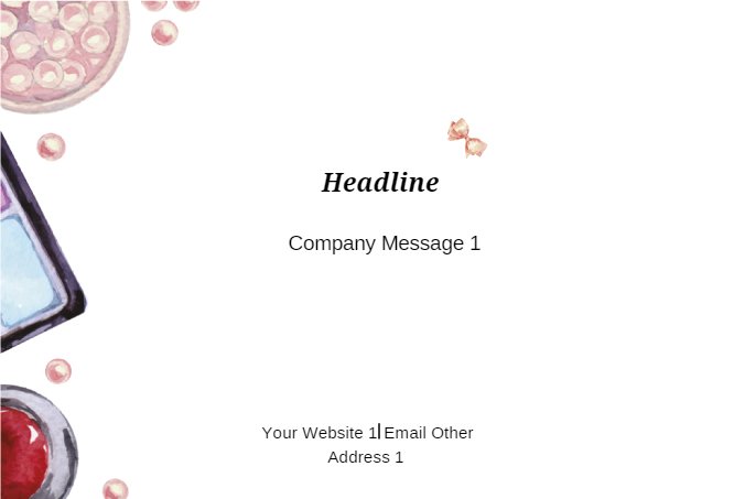 Girl's beautician Back thumbnail image