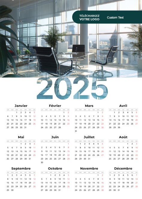 2025 calendar FR