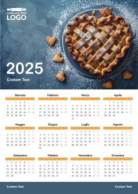 2025 calendar IT