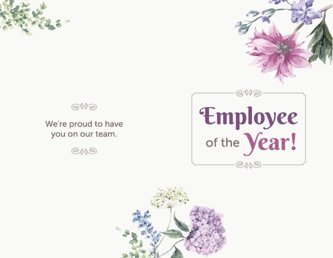 Employee of the year