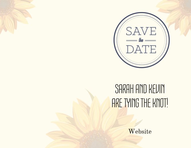 Save The Date