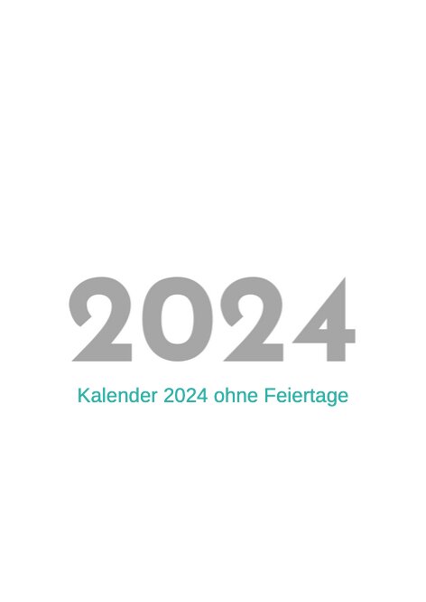 Kalender DIN A3 Hochformat Vorlagen