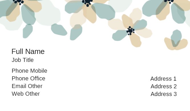 Yellow Green Flowers