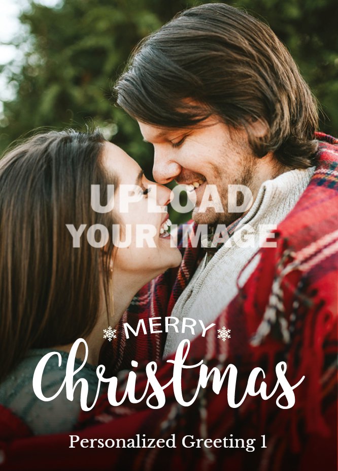 Happy Couple Merry Christmas