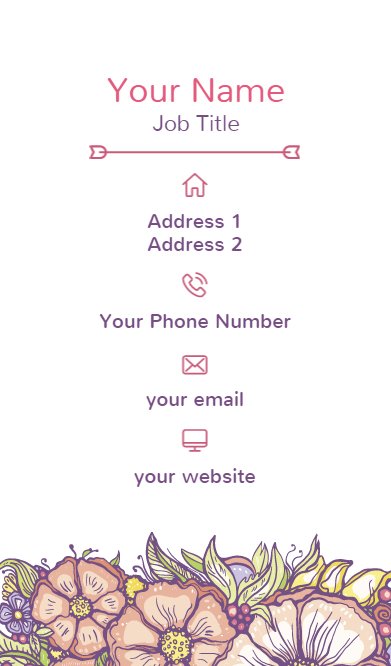 Red flower nail polish