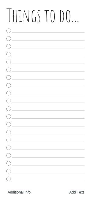 to do notepad