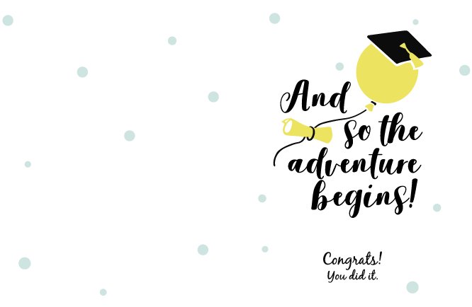 The adventure begins