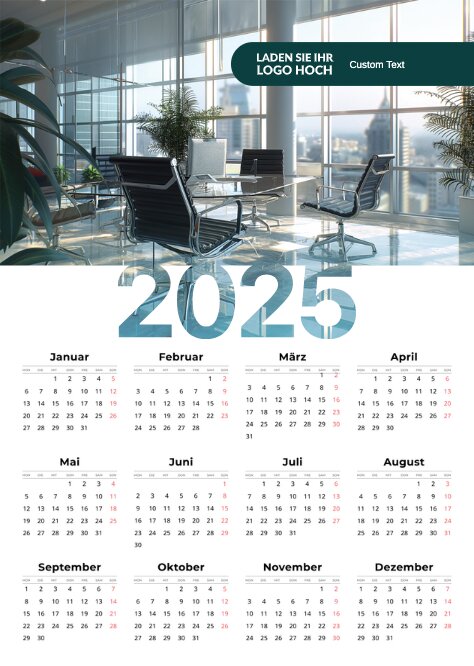 2025 calendar DE