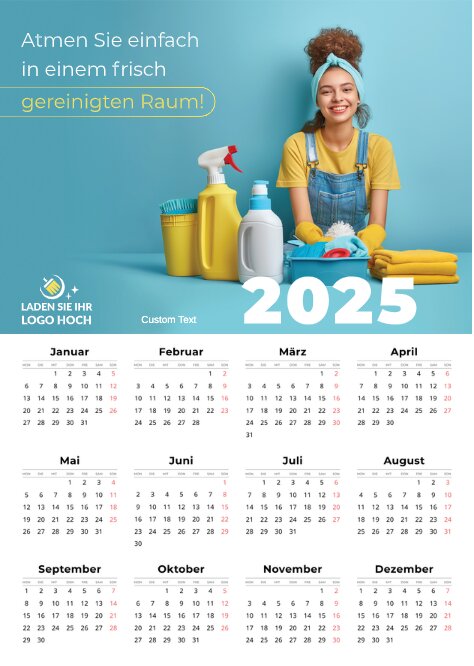 2025 calendar DE