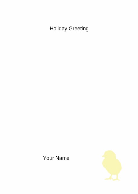 Easter Chick Back thumbnail image