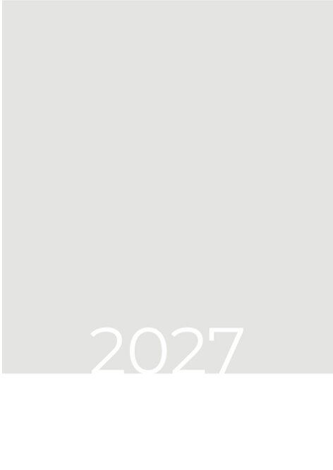 2027 Kalender Deutsch