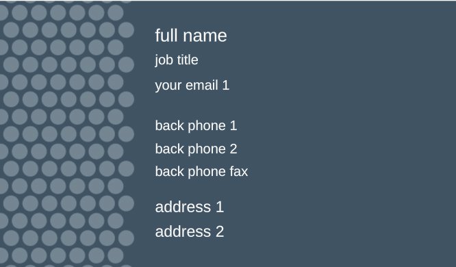 Pattern - Blue Large Polka Dots